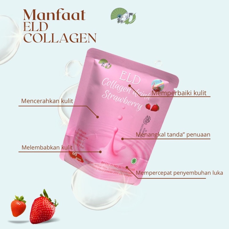 Eld Collagen Drink Coklat Almond