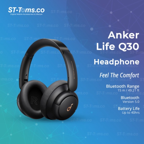 Anker Soundcore Life Q30 Headphone Nirkabel Over-ear