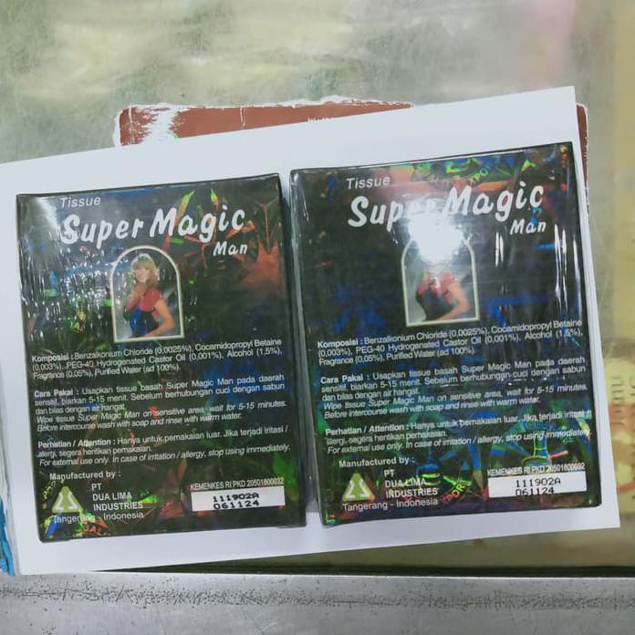 SANGAT MENARIK ! TISSU SUPER MAGIC MAN, TISSU MAGIC POWER