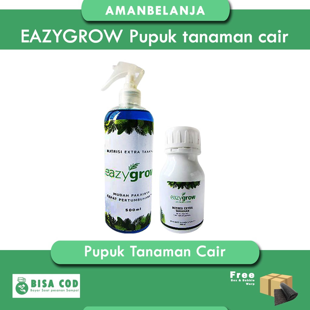 (PROMO &amp; ORIGINAL) Pupuk daun, Pupuk tanaman hias, Eazygrow spray 500ml