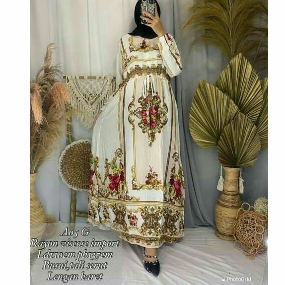 gamis sultan rayon viscose syifa kasyifa