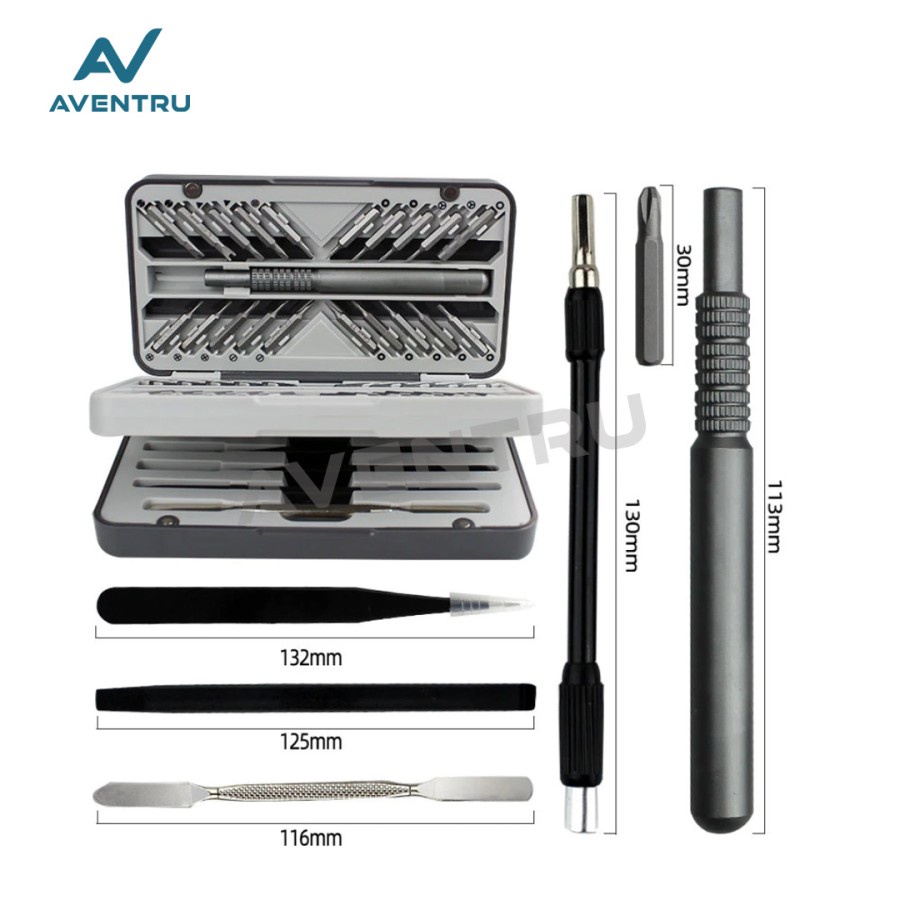 Obeng Set Hp Reparasi Handphone Iphone Laptop Gadget Screw 66in1