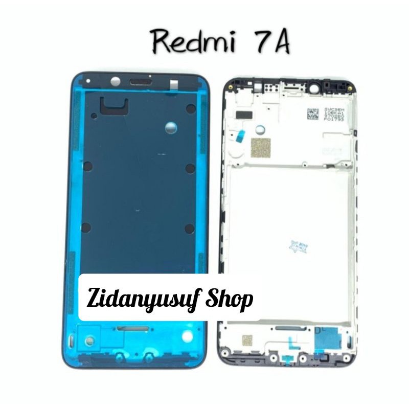 FRAME TULANG TENGAH TATAKAN DUDUKAN LCD XIAOMI REDMI 7A ORIGINAL