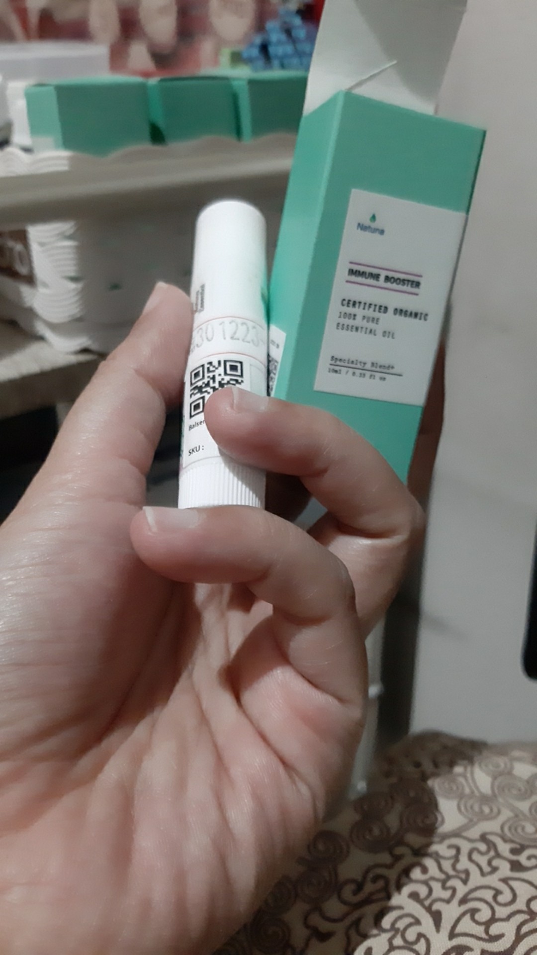 Natuna Immune Booster N Sally Essential Oil Diffuser Humidifier Minyak Esensial Purifier Aromaterapi