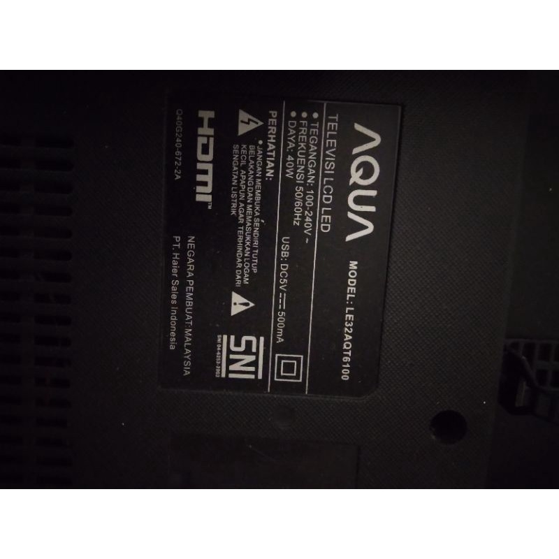 AQUOS  led tv 32 inch
