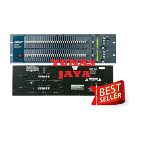 EQUALISER ASHLY GQX 3102 - gqx3102 ( 2 x 31 CHANNEL )