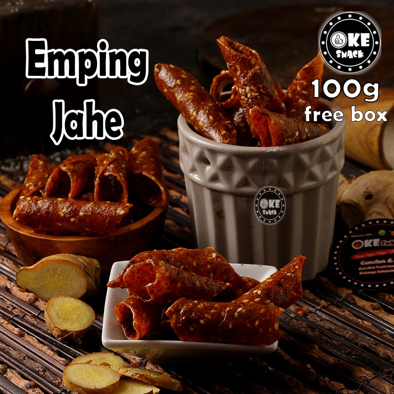 Emping Jahe 100g home made