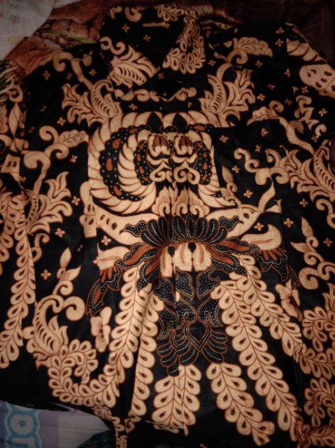 Ms Sarimbit Gamis Batik Mix Brukat (krisna Couple)