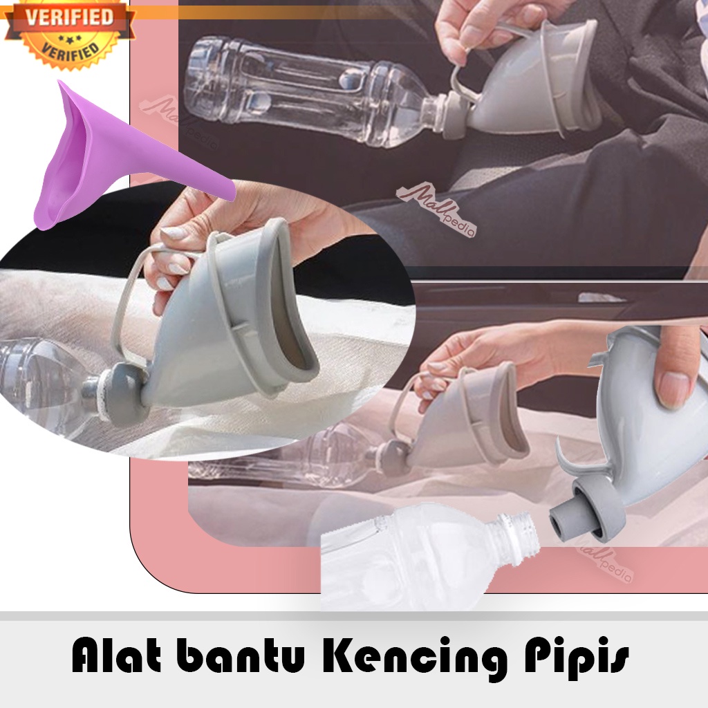 SH8 Alat Bantu Buang Air Kecil Wanita Urinator Silikon Corong Kencing Pria Wanita Dewasa Urinator Tr
