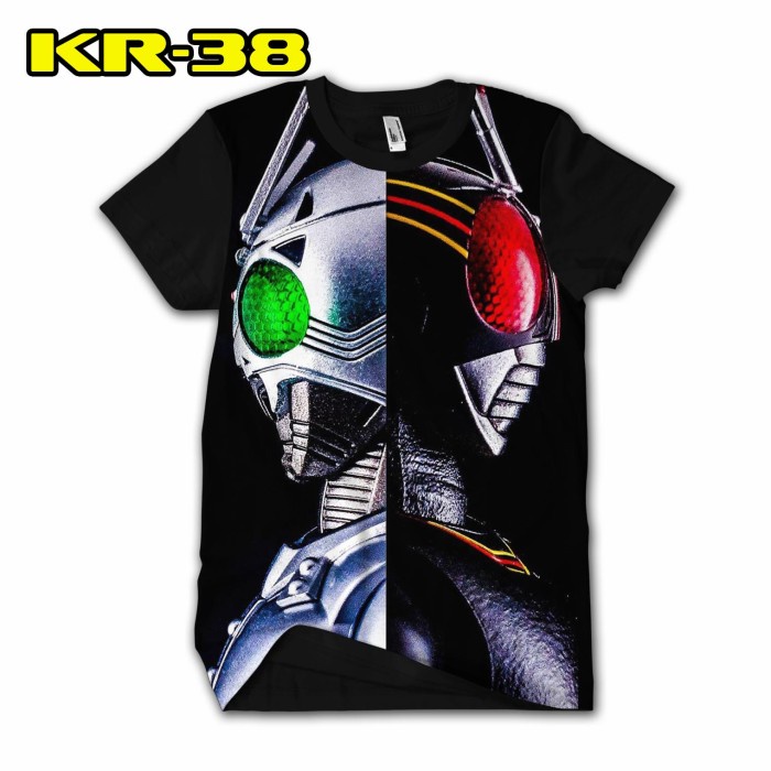 Kaos Kamen Rider Black dan Shadow moon