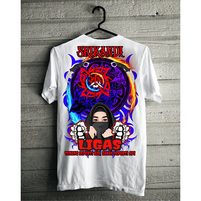 Kaos Pagar Nusa Srikandi Ligas-Kaos Ligas