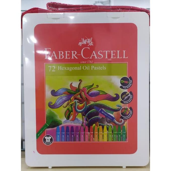 

Ready! Crayon / Oil Pastel Faber Castell 72 Warna Murah