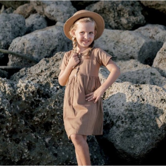 Sale BOHOPANNA 4-6 Tahun Short sleeve Dress Shortsleeve Dress Rok Anak Perempuan CBKS