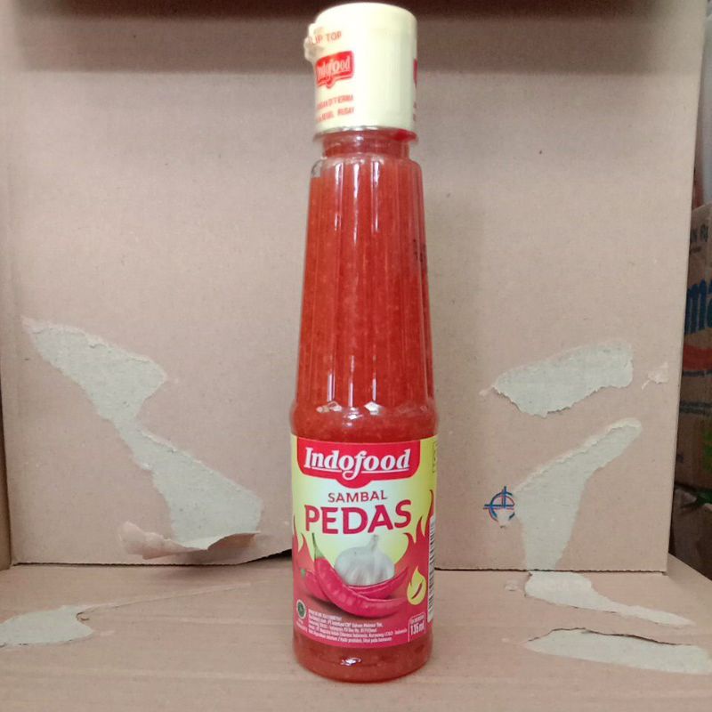 

INDOFOOD SAOS SAMBAL PEDAS BOTOL 135 ml