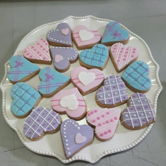 

Heart cookies theme