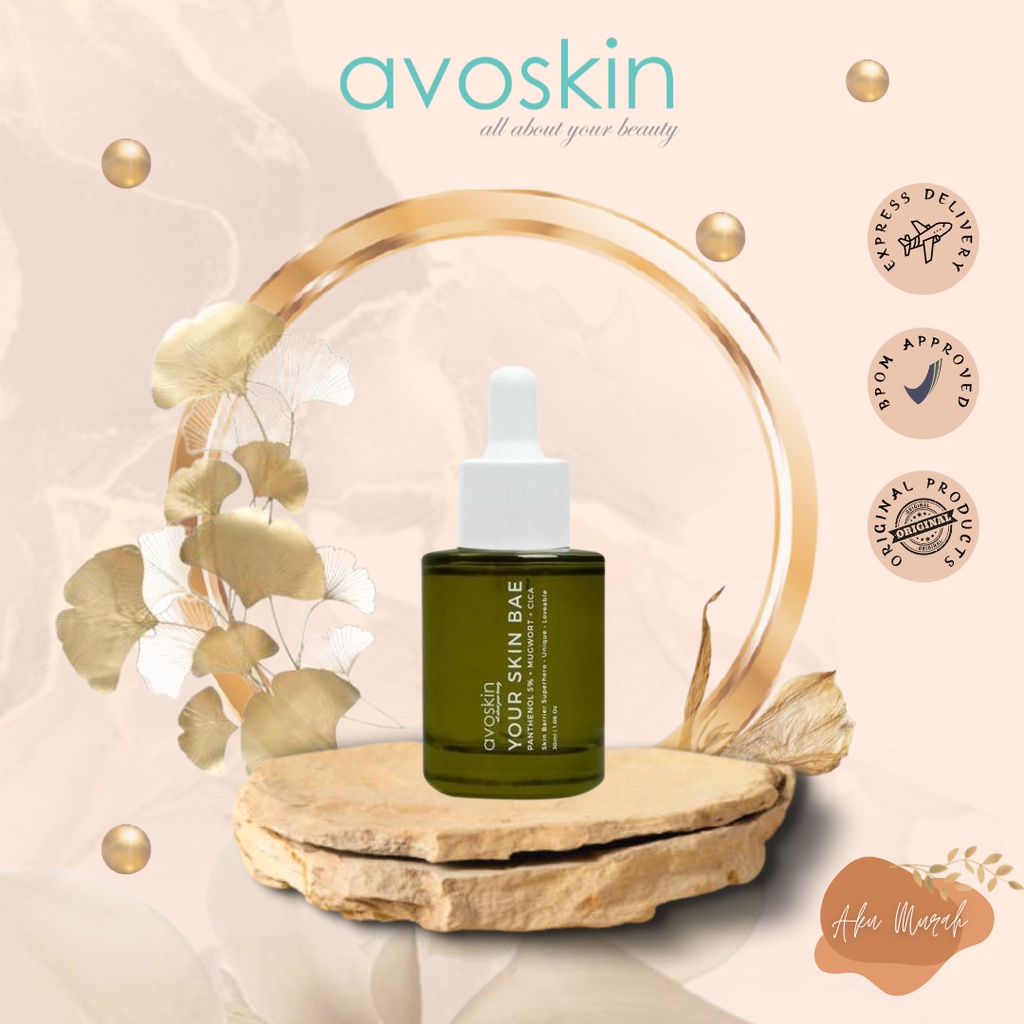 ✨ AKU MURAH ✨ Avoskin Your Skin Bae Panthenol 5% + Mugwort + Cica Barrier Hero Serum BPOM