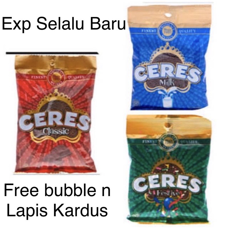 

Ceres 225 gr uk besar Classic-Milk-Festive 225 gr 225gr Meises Ceres
