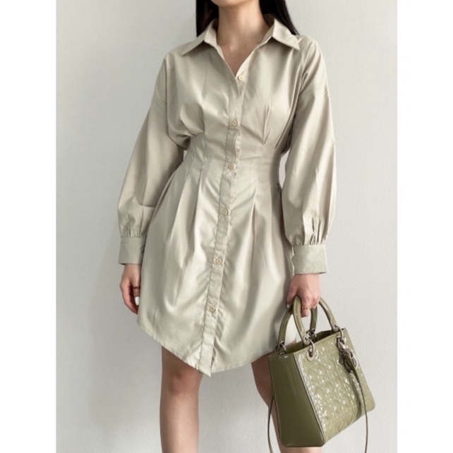 Modelano - Amala Dress in Cream Sage