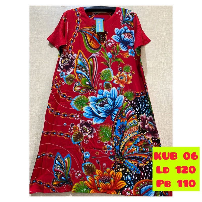 DASTER 06 LABEL BIRU ORIGINAL KENCANA UNGU MOTIF RANDOM