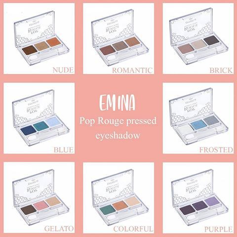 ★ BB ★ EMINA Pop Rouge Pressed Eyeshadow