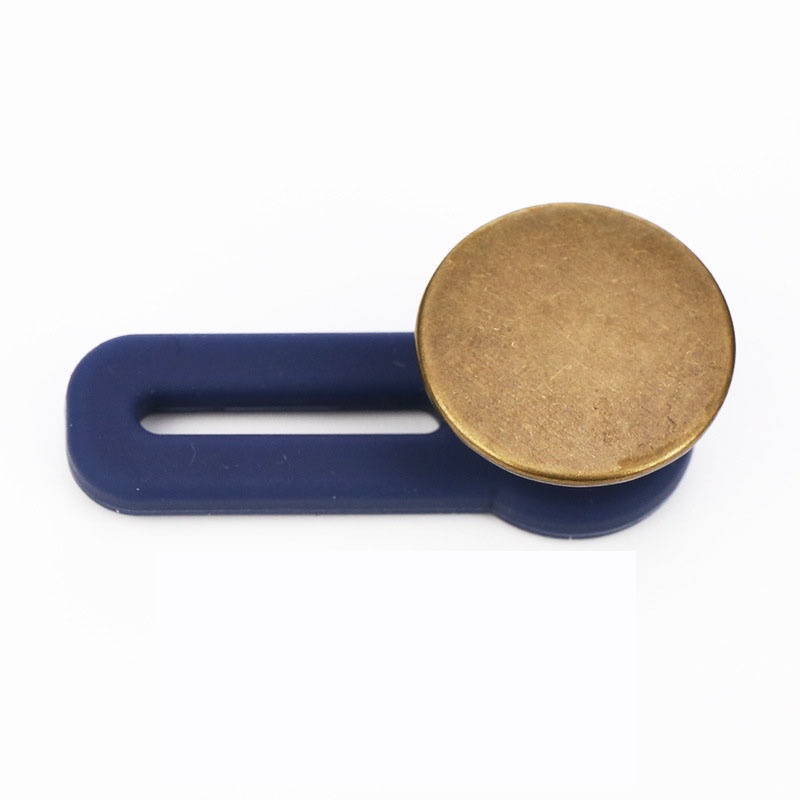 Kancing Jeans Logam Simple Adjustable Kancing Pengait Celana Panjang Jeans Denim Desain Kancing Kait Gesper Denim Bunga Daisy Warna Putih Kait Kait Pengecil Lingkar Pengait Pengecil Pinggang-2