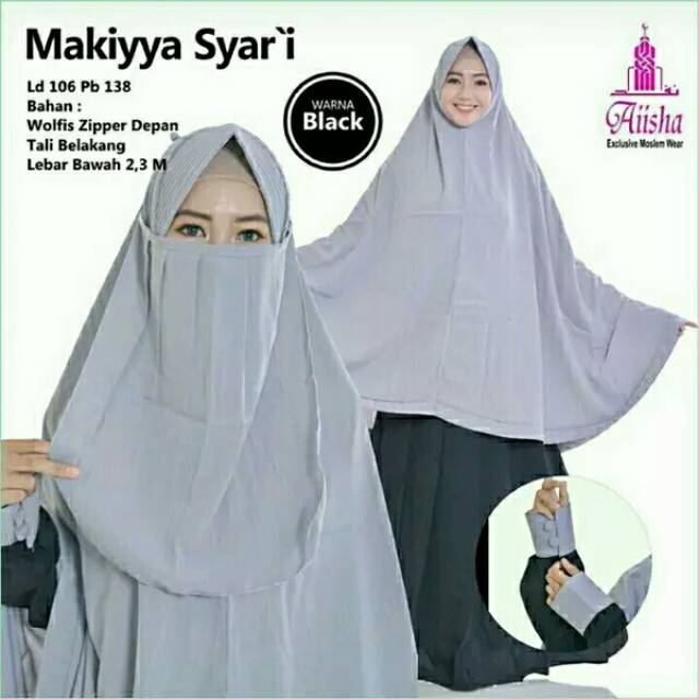 GAMIS MAKIYYA SYARI ORI AIISHA