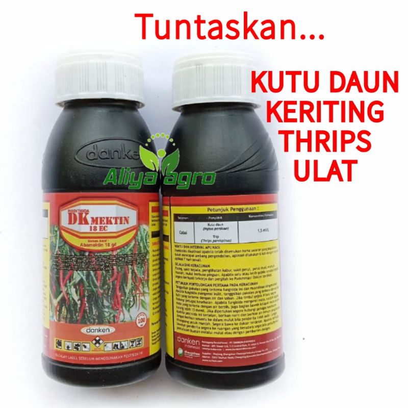Dk Mektin thrips kutu daun dan ulat