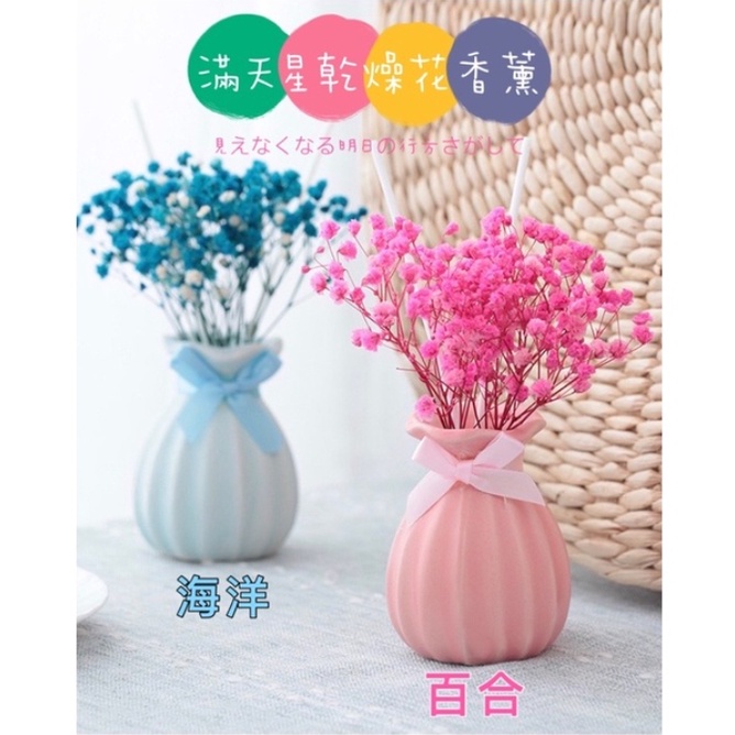 Reed Diffuser Rattan Sticks Model Vas Bunga Keramik Parfum Pengharum Pewangi Dekorasi Ruangan Kamar Rumah Kantor Cafe Aesthetic Gift Hadiah Cantik Aroma Segar Wangi - 30 ml