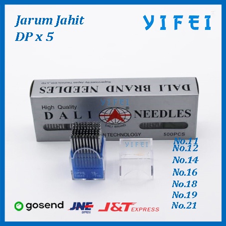 Jarum Jahit highspeed DALI DPX5/Jarum jarum dua/jarum lubang kancing - 11