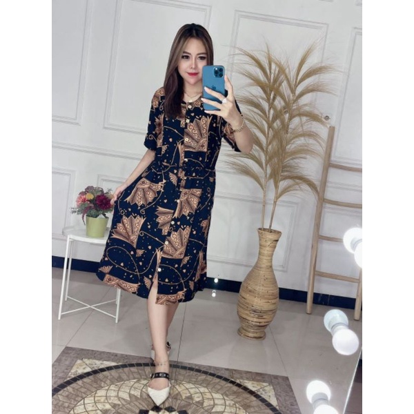 Daster andin ikatan cinta motif kipas||dsster viral