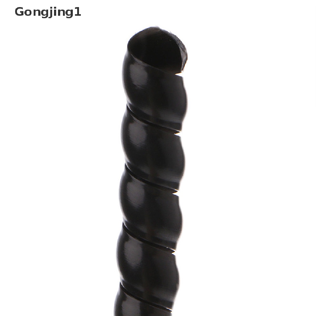 Gongjing1 Tabung Spiral Pelindung Kabel Tahan Api Warna-Warni Panjang 1m 10mm / 14mm