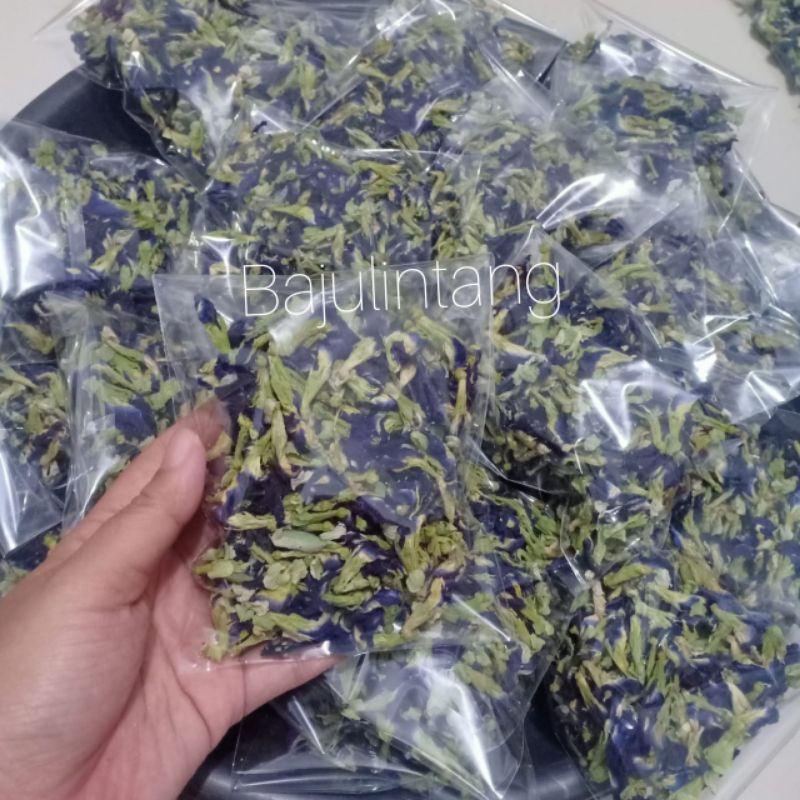 

Bunga telang kering 100 gram MURAH