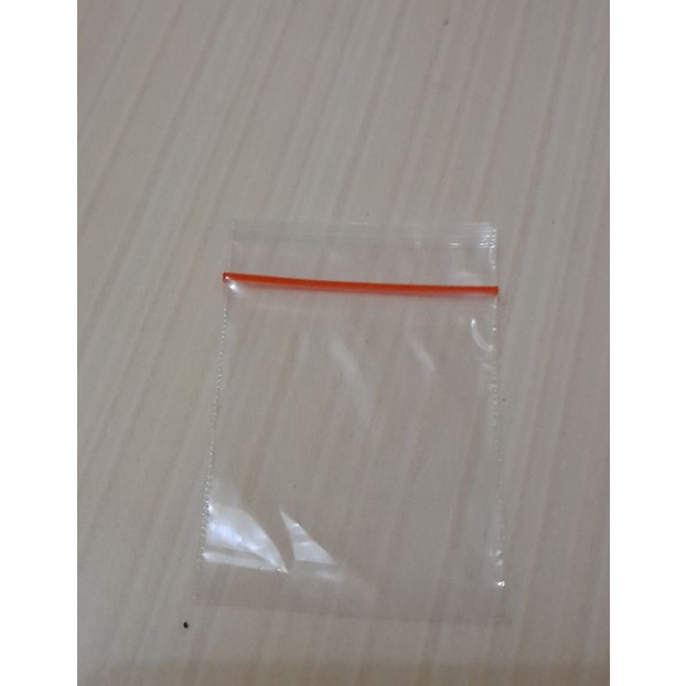 Plastik Mini Zipper/plastik klip kecil 4x6