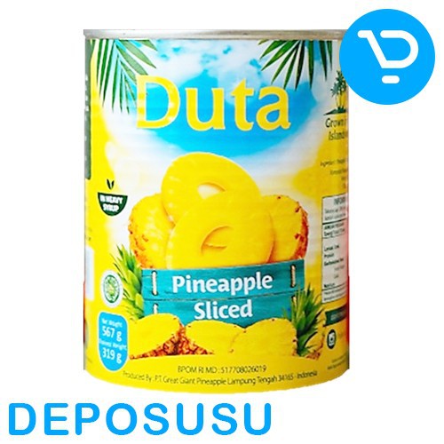 DUTA Irisan Buah Nanas | PINEAPPLE SLICED CAN | Nanas Kalengan 567g