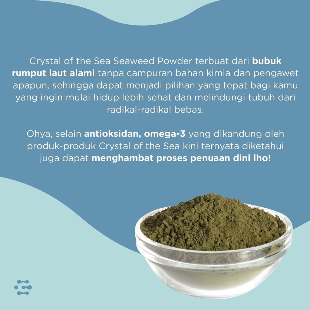 Crystal of the Sea - (Set of 3 Jar 20GR) White Anchovy + Ikan Gabus + Brown Anchovy + Shrimp Powder + Seaweed / Bubuk MPASI