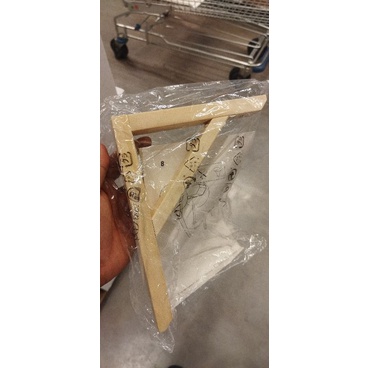 Bracket Siku Rak Ambalan Bahan Kayu