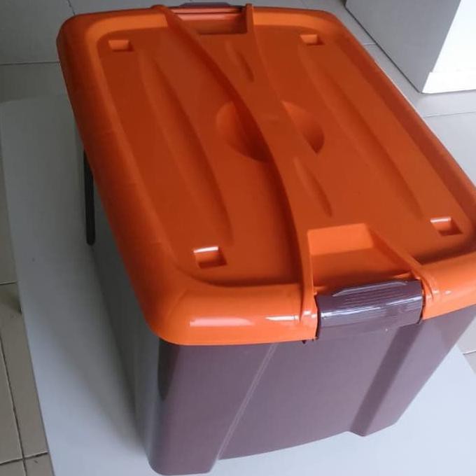 Box Container 50 Liter + Roda