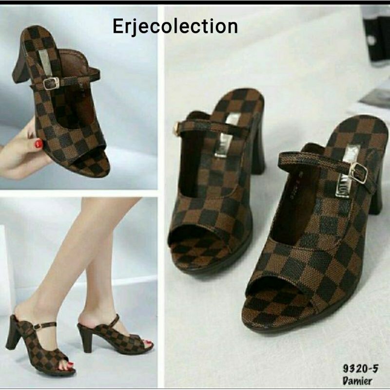 sepatu kondangan sepatu kantor sepatu casual kasual High heels hak tahu hs 96 sepatu hak sepatu wani