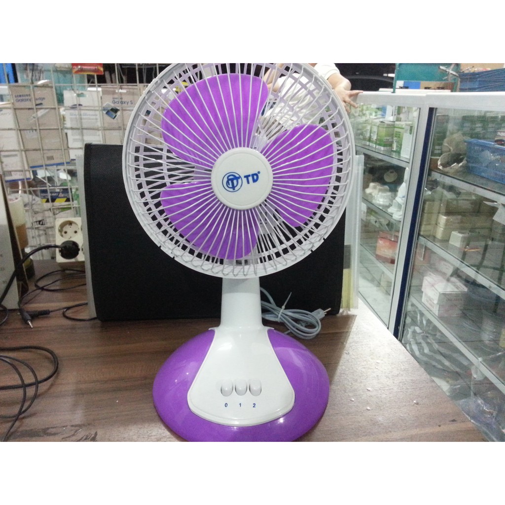 KIPAS ANGIN MEJA / DUDUK / Desk Fan 8inch Twin Dog Murah Awet