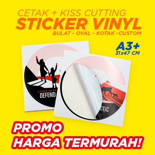 

STIKER LABEL KEMASAN UMKM makanan & minuman VINYL A3+ cetak + cutting