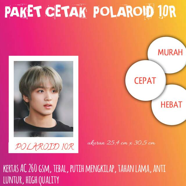 

CETAK POLAROID 10R TERMURAH LAMINASI GLOSSY