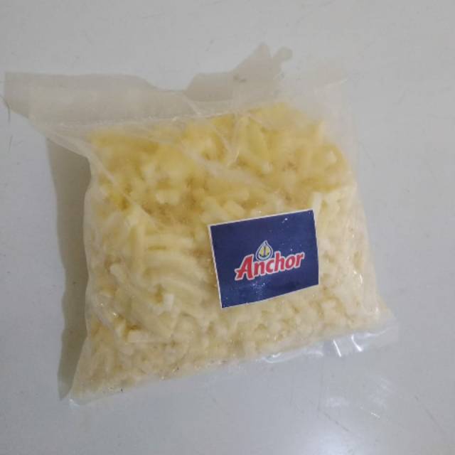 

Shreded mozzarella 250gr/ mozzarella part/mozzarella cincang