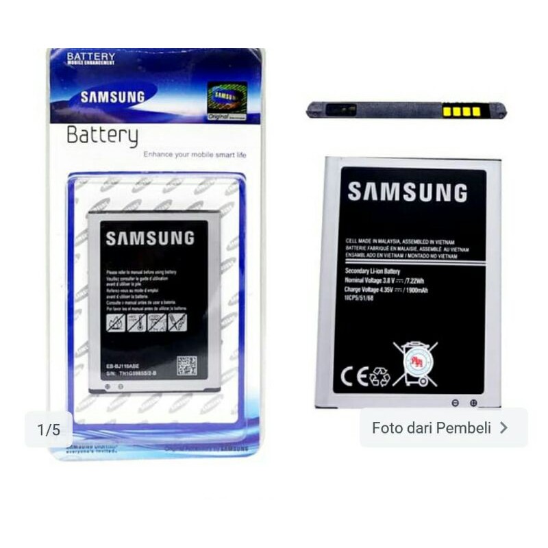 baterai Samsung j1 ace