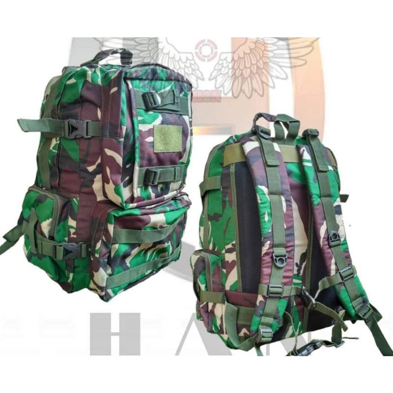 Tas ransel loreng tni  Original+Rain  militer