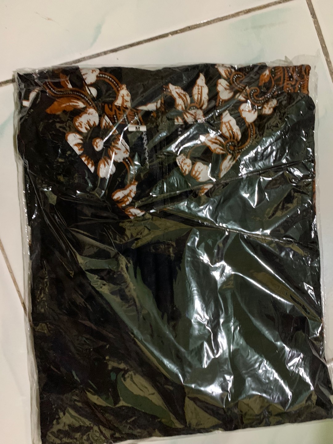 Batik Tunik Shibori Jumputan Terbaru Size S-3l / Hrb026 Yelbor Navbor / Biru Putih / Original..