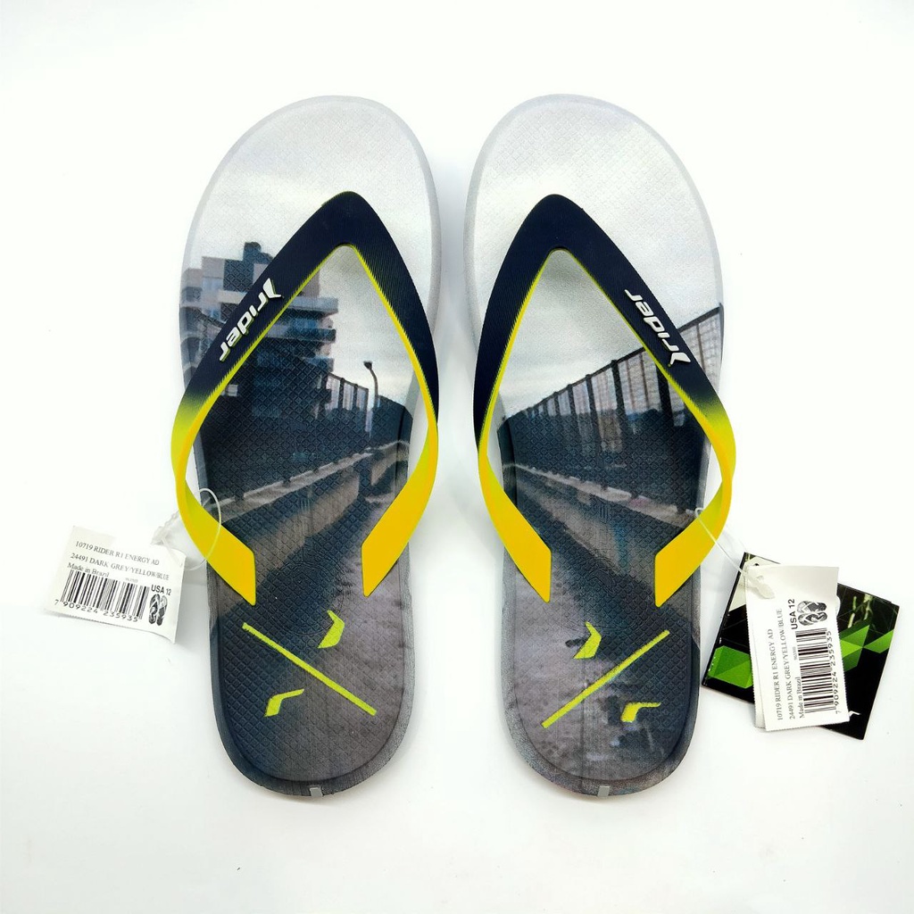 Ipanema Men Flip Flop // Sandal Pria - R1 Energy Grey Neon