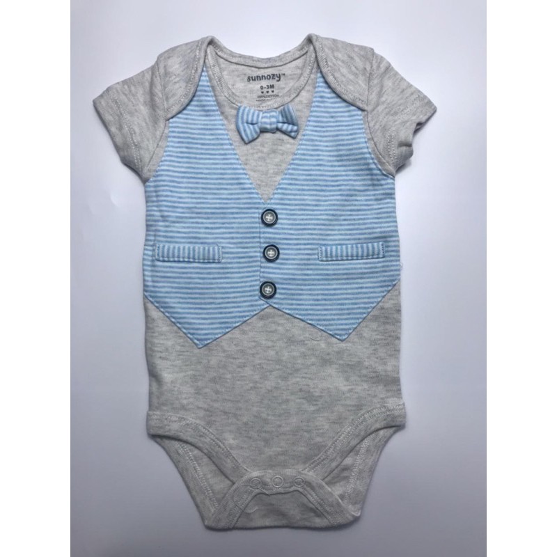 BABY K2 - BABY BODYSUIT ISI 4 PCS MOTIF COOL LIKE PAPA KODE 00087