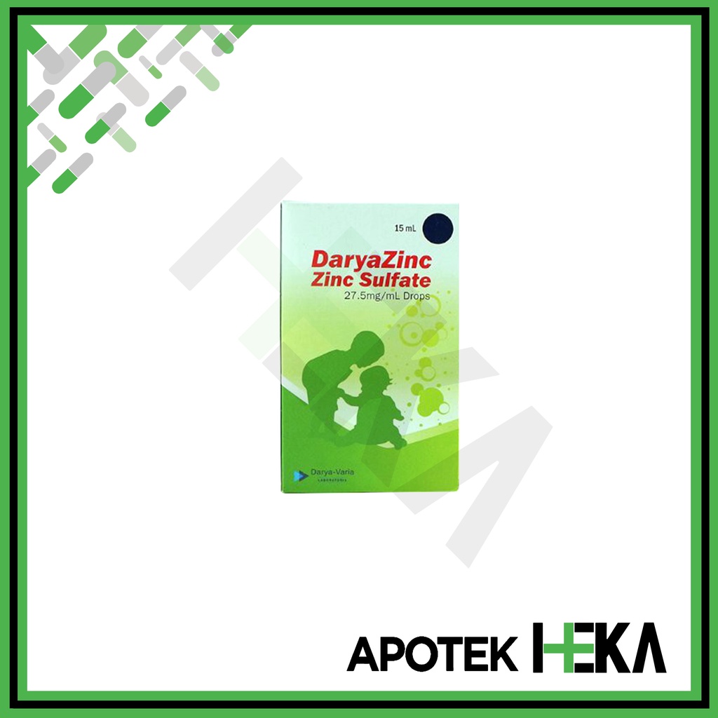 Daryazinc Drop 15 ml - Suplemen Zinc Untuk Bayi (SEMARANG)