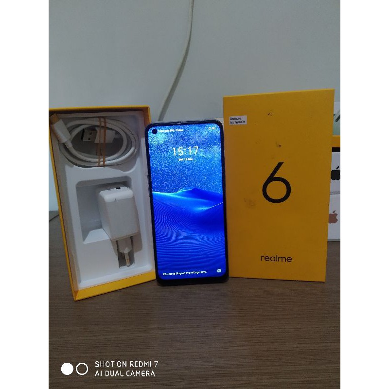 Jual handphone hp Realme 6 hp second berkualitas