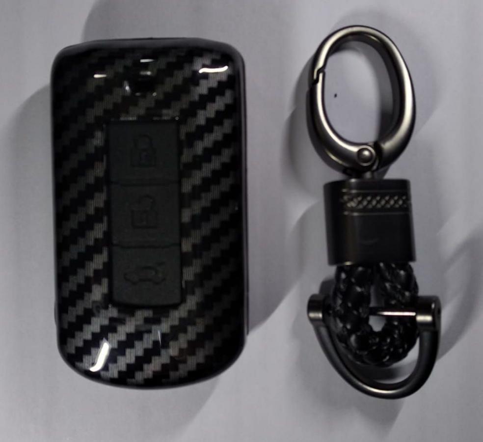 Casing Kunci Carbon Mitsubishi All New Livina 2019 Case Cover